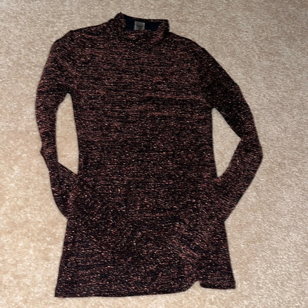 Bcbg Mock Neck Top